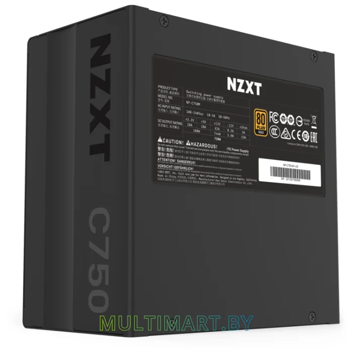 Блок питания NZXT C750 750W (NP-C750M-EU)